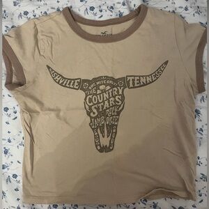 country stars hollister baby tee